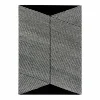 NJRD Rectangles ullmatta svart 170x240 cm