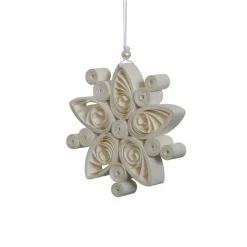 DBKD Regular Flake snöflinga vit Stor Ø12 5 cm