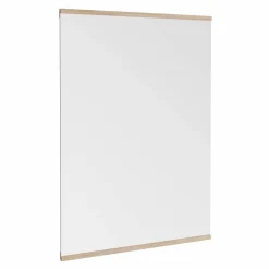 MOEBE Rektangulär väggspegel 70x100 cm Oak