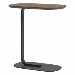 Hot Muuto Relate sidobord 60 5 cm Solid smoked Oak-Black