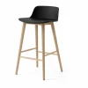 Discount &Tradition Rely HW118 barstol Black-lackerad ek 65 cm