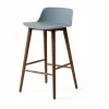 Clearance &Tradition Rely HW118 barstol Light blue-lackerad valnöt 65 cm