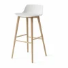 Outlet &Tradition Rely HW123 barstol White-lackerad ek 75 cm