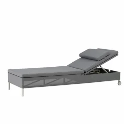 Cane-line Rest solsäng Natté grey enkel