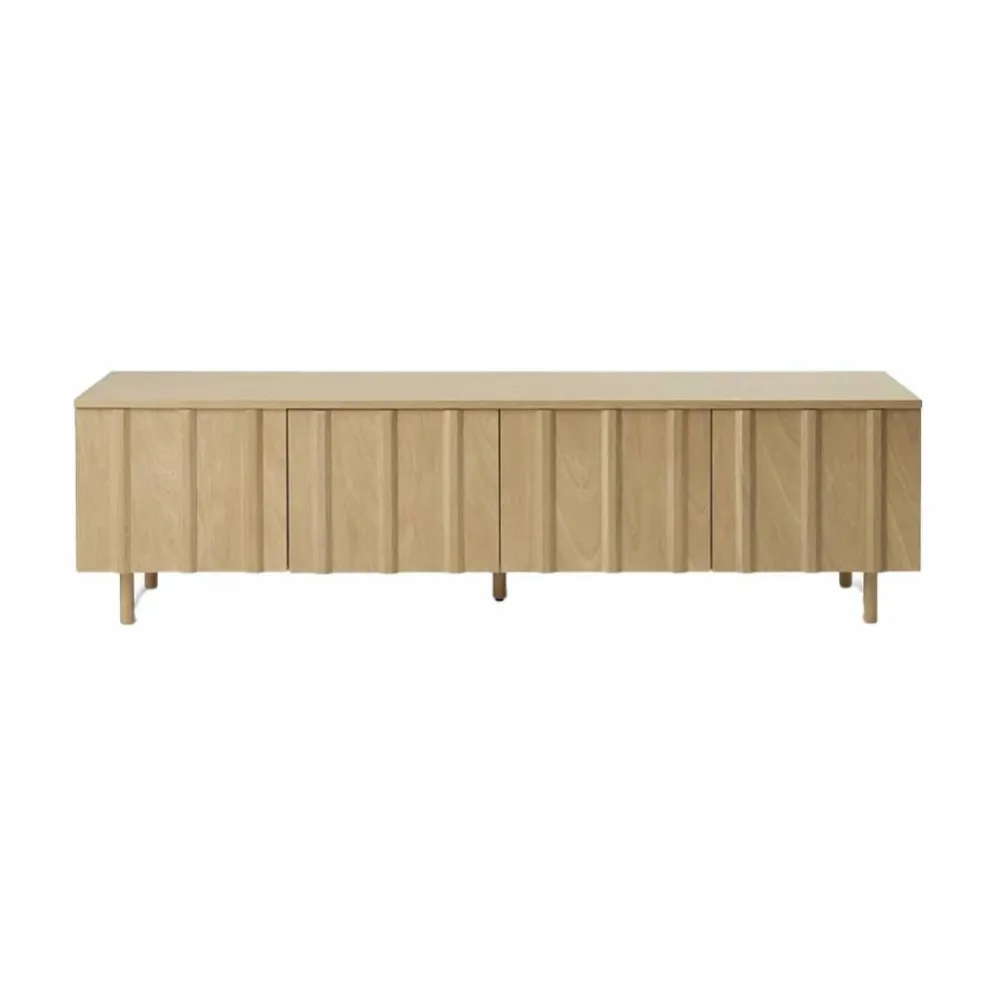 Normann Copenhagen Rib sideboard låg Oak