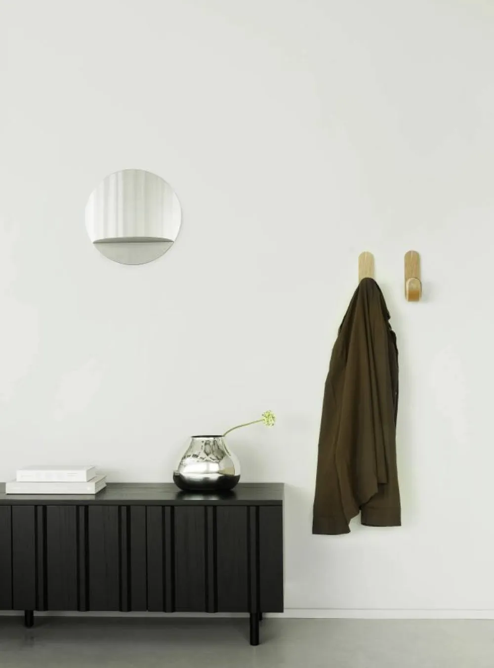 Discount Normann Copenhagen Rib sideboard låg Soft Black