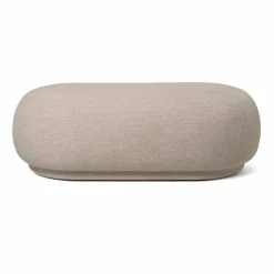 Ferm Living Rico ottoman Bouclé sand