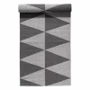 Scandi Living Rime plastmatta grå 70x250cm