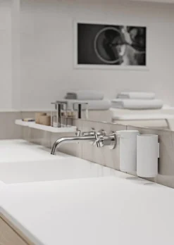 Zone Denmark RIM tandborstmugg vägghängd 13 6 cm White