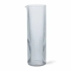 Discount Ferm Living Ripple vattenkaraff 1 12 L Clear