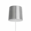 Normann Copenhagen Rise vägglampa Rostfritt stål