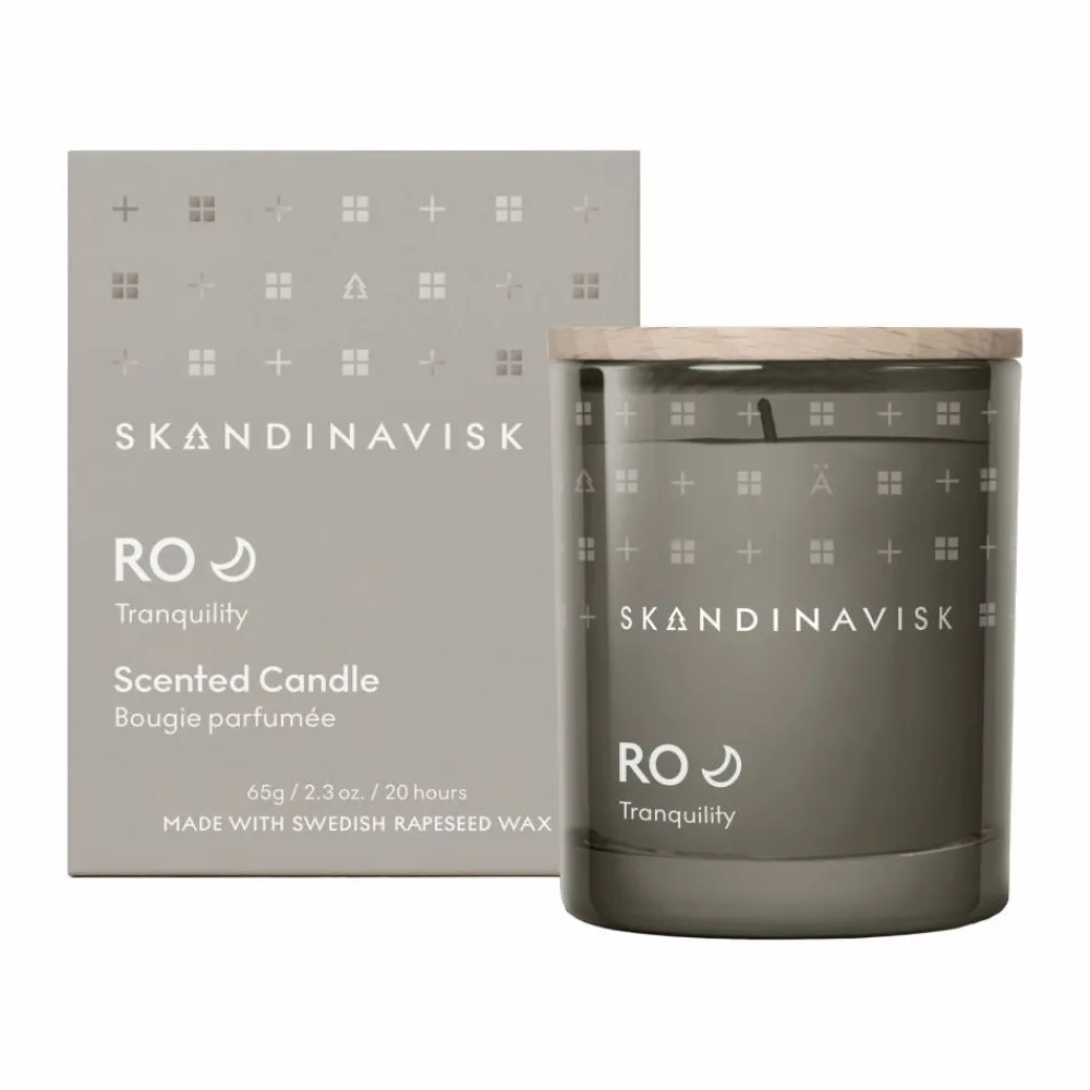 Outlet Skandinavisk Ro doftljus med lock 65 g