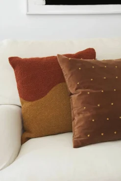 Clearance Chhatwal & Jonsson Roma kuddfodral 50x50 cm Cognac-masala yellow