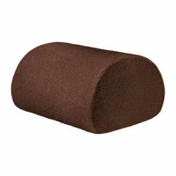 Ferm Living Rouli pouf pure bouclé sittpuff Chestnut brown