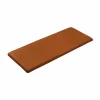 FDB Møbler R6 Radius sittdyna 45x109 cm Cognac leather
