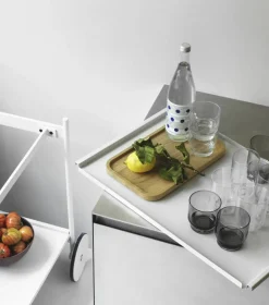 Clearance Normann Copenhagen Rul serveringsvagn Ljusgrå
