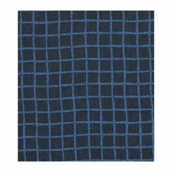 Fine Little Day Rutig tyg Blue-black
