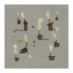 Best Fine Little Day Sauna poster 50x50 cm