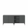 Outlet Montana Save sideboard Anthracite 04-svartlackade ben