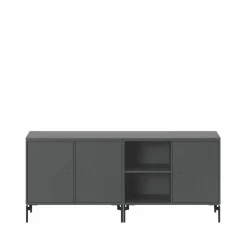 Outlet Montana Save sideboard Anthracite 04-svartlackade ben