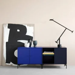 Outlet Montana Save sideboard nordic 09 svartlackade ben