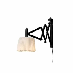 Le Klint Sax 223-2/17 vägglampa Svart ek