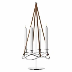 New Georg Jensen Season förlängning för ljusstake blank