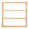 Clearance Andersen Furniture Sector vägghylla Oak 50x50x10 cm