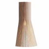 Secto Design Secto 4231 vägglampa. 45cm walnut veneer