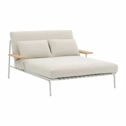 Sale Muuto Settle loungesäng Laze 1-grey med armstöd