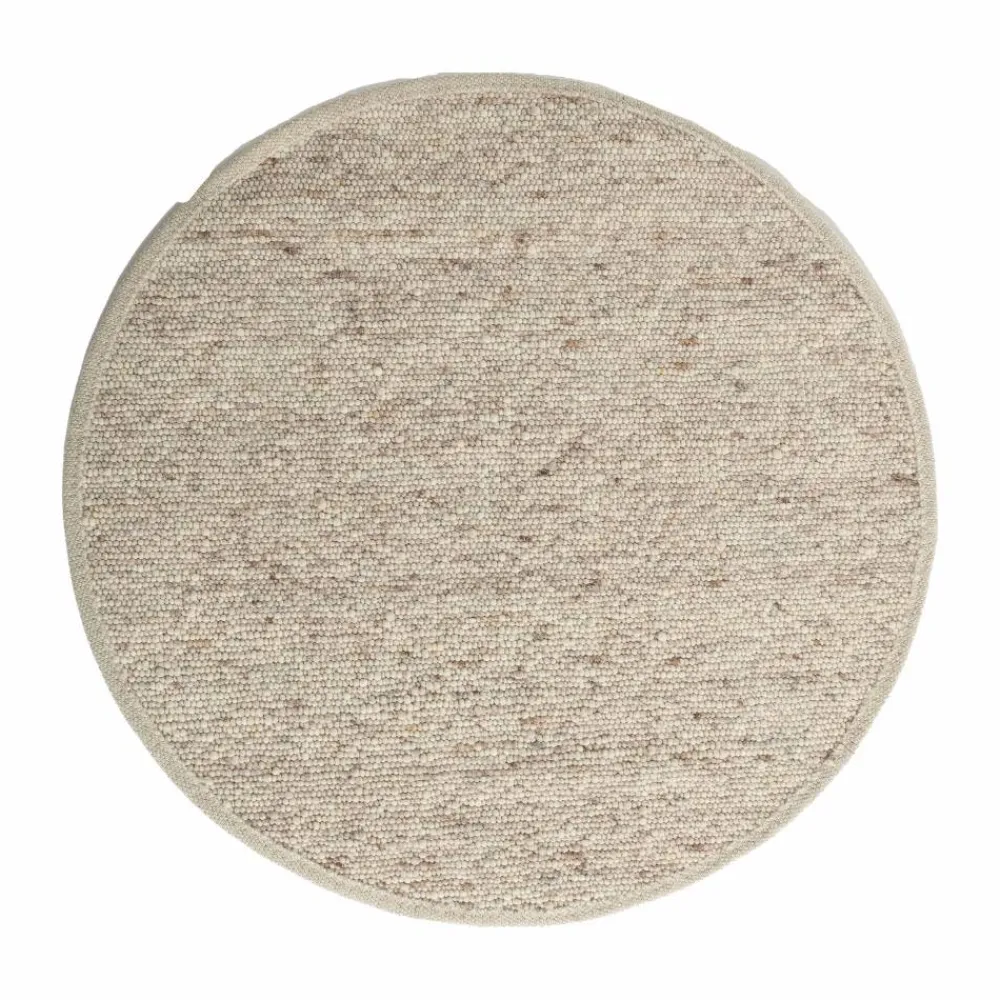 Outlet Tisca Sierrafil round matta Ecru nr 32 Ø200 cm