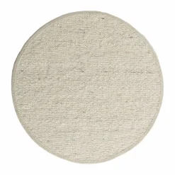 Tisca Sierrafil round matta Natural white nr. 11 Ø200 cm