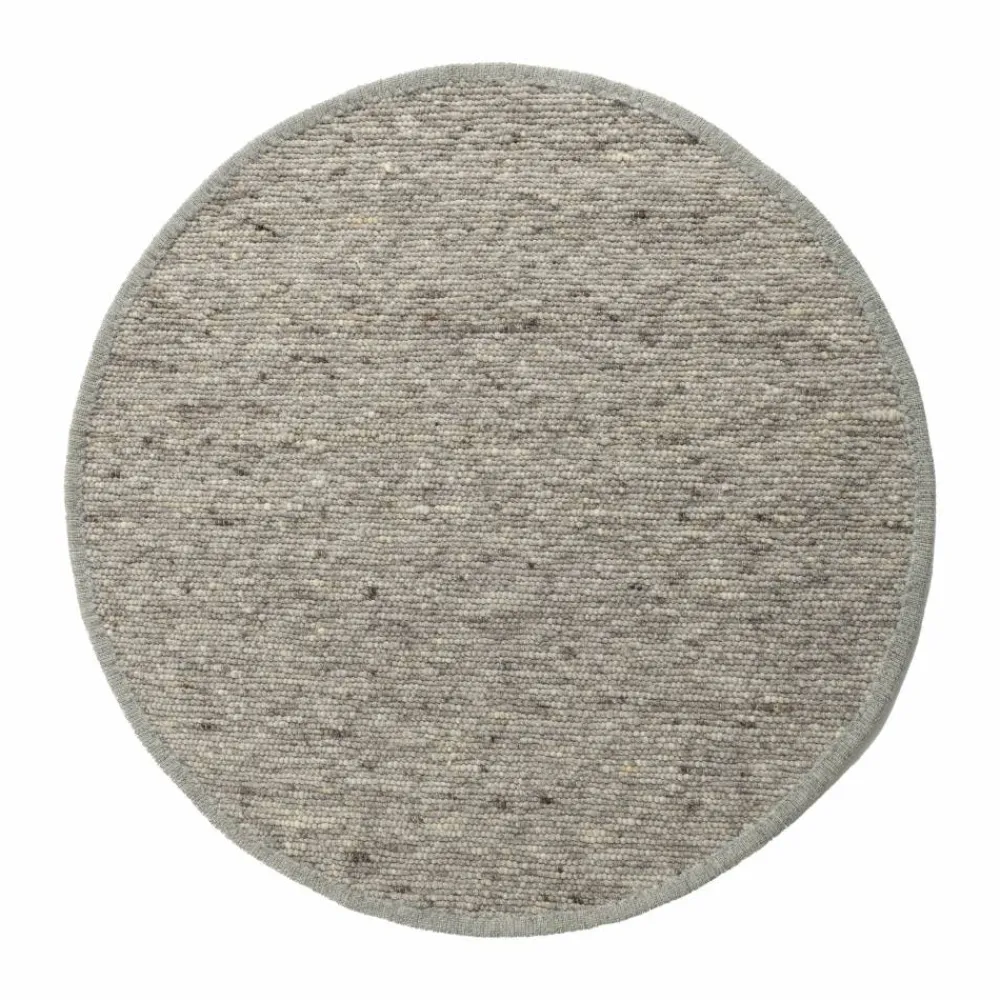 Tisca Sierrafil round matta Silver nr. 28 Ø250 cm