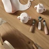 New Scandi Living Silly haklapp silikon 2-pack Blush-lemon