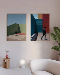 Online Paper Collective Simplicity of the Moment poster 50x70 cm