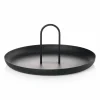 Zone Denmark Singles bricka med handtag Ø20 cm Black