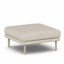 New 1898 Sjövik fotpall Jump Beige 1956-vitoljad ek