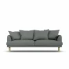Outlet 1898 Sjövik soffa Caleido Grey 1240-vitoljad ek 3-sits