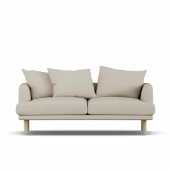 1898 Sjövik soffa Jump Beige 1956-vitoljad ek 2 5-sits