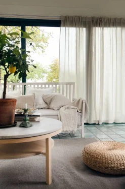 Hot Himla Skylight gardin med veckband 280x290 cm Oatmeal