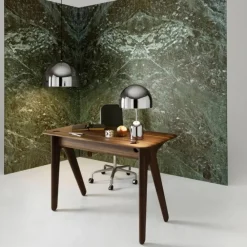 Tom Dixon Slab skrivbord 60x120 cm Ek rökt