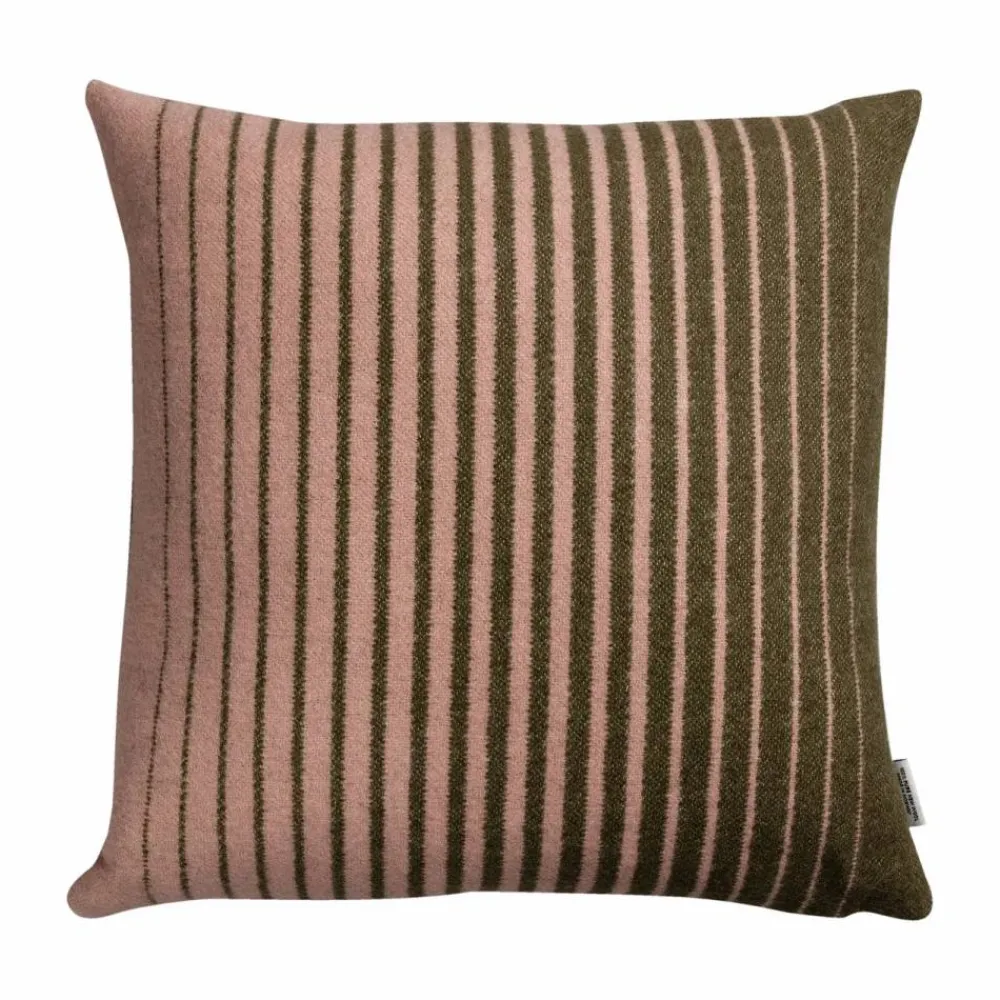 Røros Tweed Åsmund gradient kudde 50x50 cm Pink-green