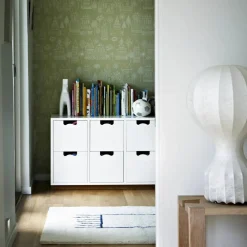 Asplund Snö B2 byrå white eksockel