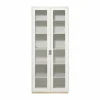 Asplund Snö F högskåp vitrin White-Ek eksockel dj 30 cm
