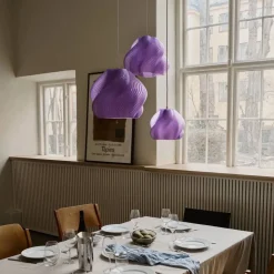 Online Crème Atelier Soft Serve pendel Lavender sorbet-chrome 01 20 cm