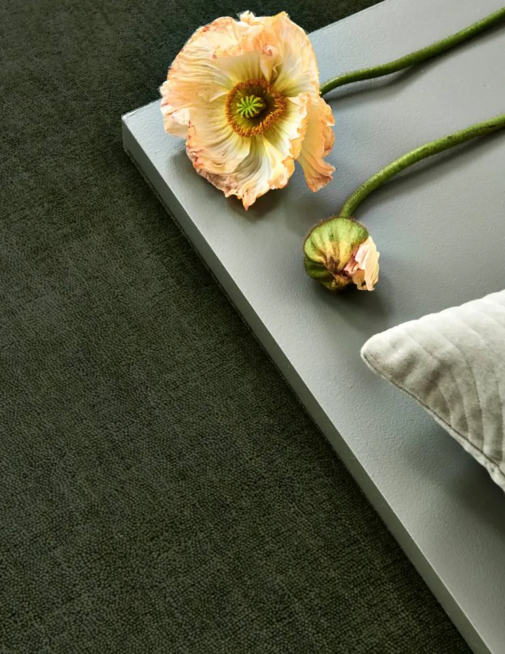 Classic Collection Solid matta Green 200x300 cm