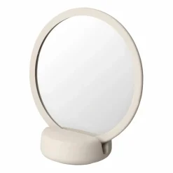 Outlet blomus Sono Vanity bordsspegel Ø17 cm Moonbeam