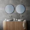 blomus Sono Vanity bordsspegel Ø17 cm Vit