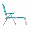 Clearance Fiam Spaghetti solstol med fotstöd Turquoise