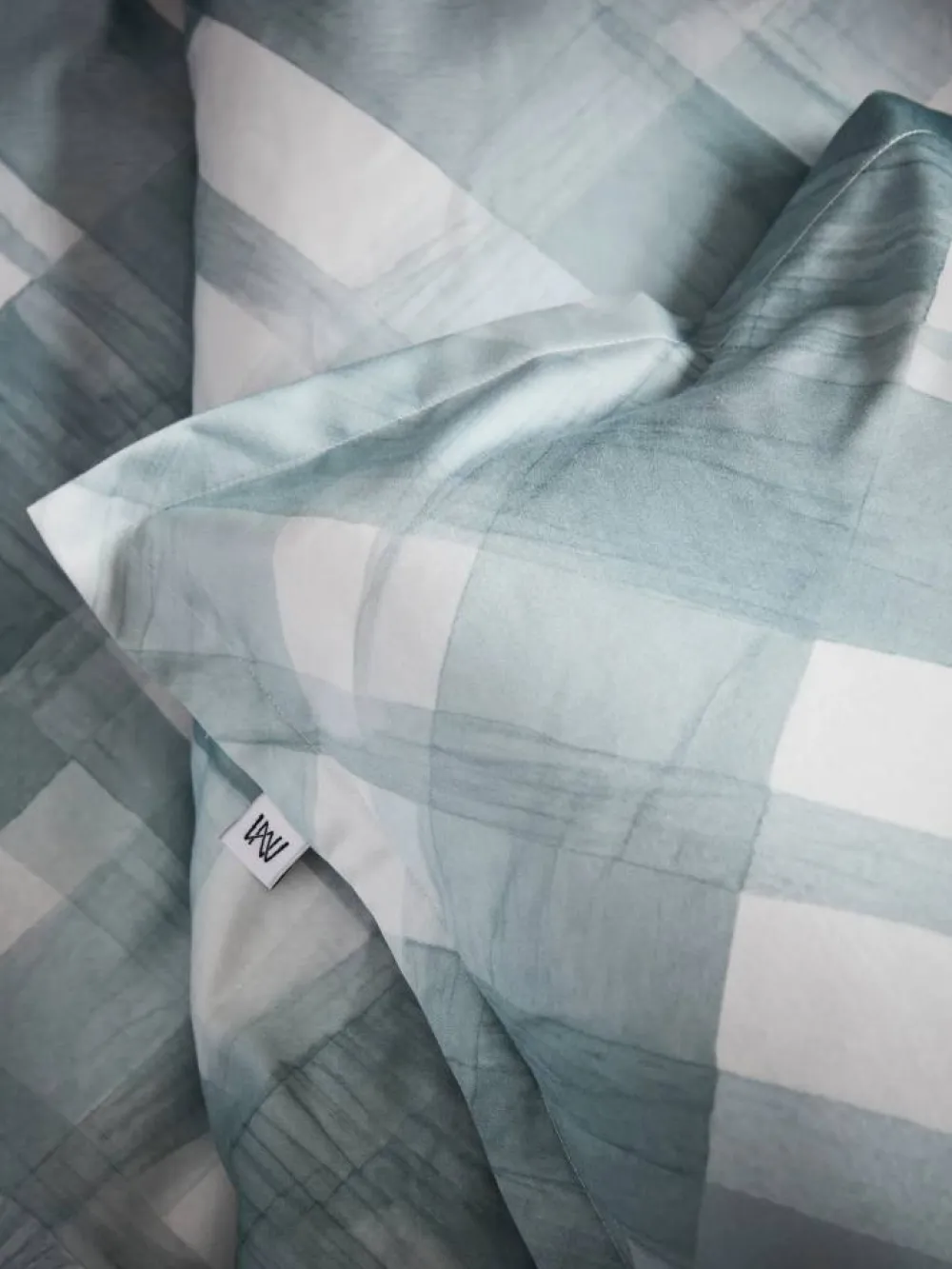 Sale Mille Notti Spazzola påslakan Aqua 220x220 cm